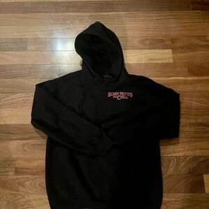 Spencer's Men's Scary Movies And Chill Ghost Face Hoodie